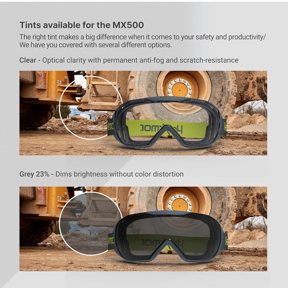 HexArmor Safety Goggles with Strap NWT - Picture 4 of 14